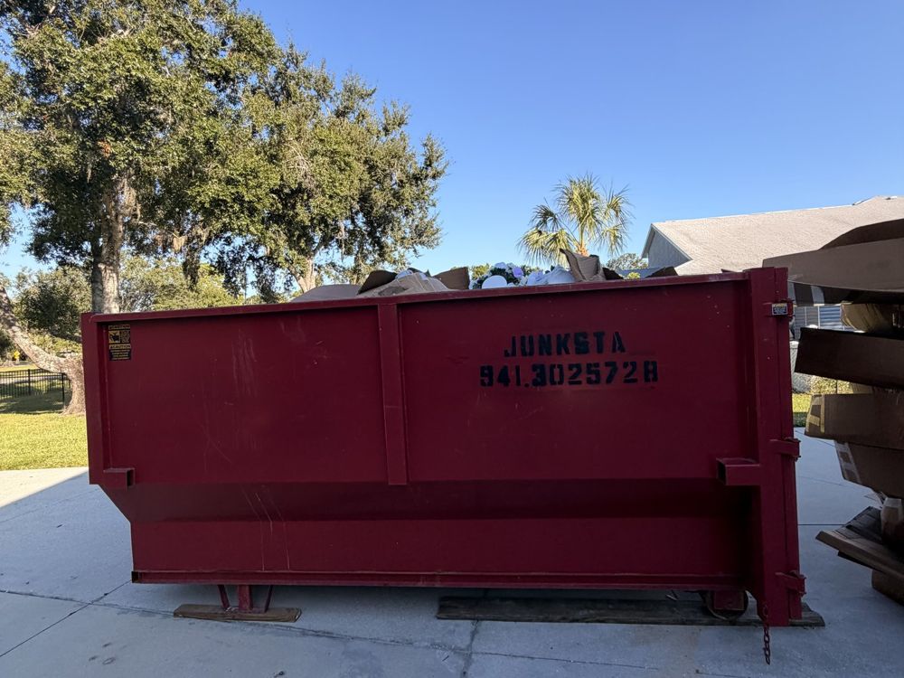 16-yard dumpster rental in Bradenton